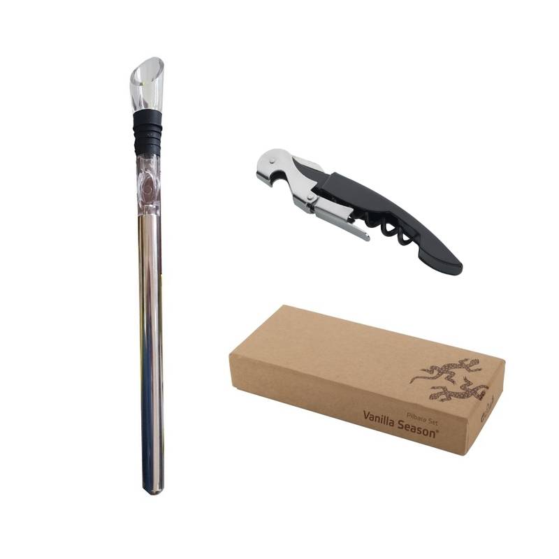 Vanilla Season PILBARA SET Chladič na víno a vývrtka Vanilla Season PILBARA SET Chladič na víno a vývrtka